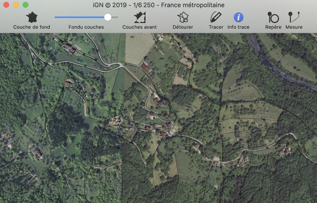 Fondu cadastre photo 2