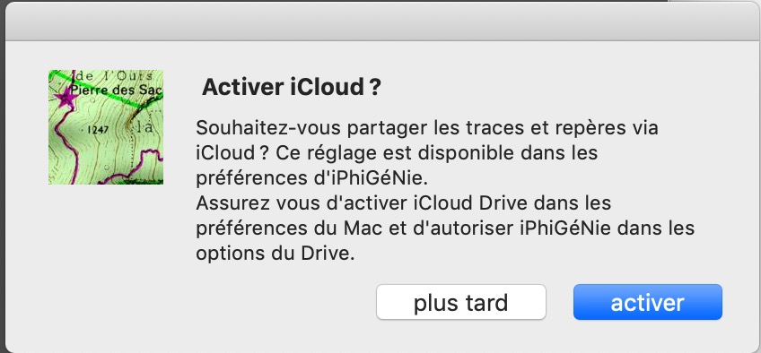 activer icloud